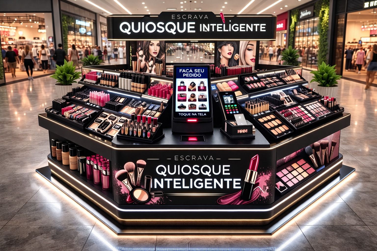 Quiosque de Maquiagem